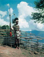 Thungpang, the chief of Chingmei village, one of the greatest warriors of the Chang tribe
